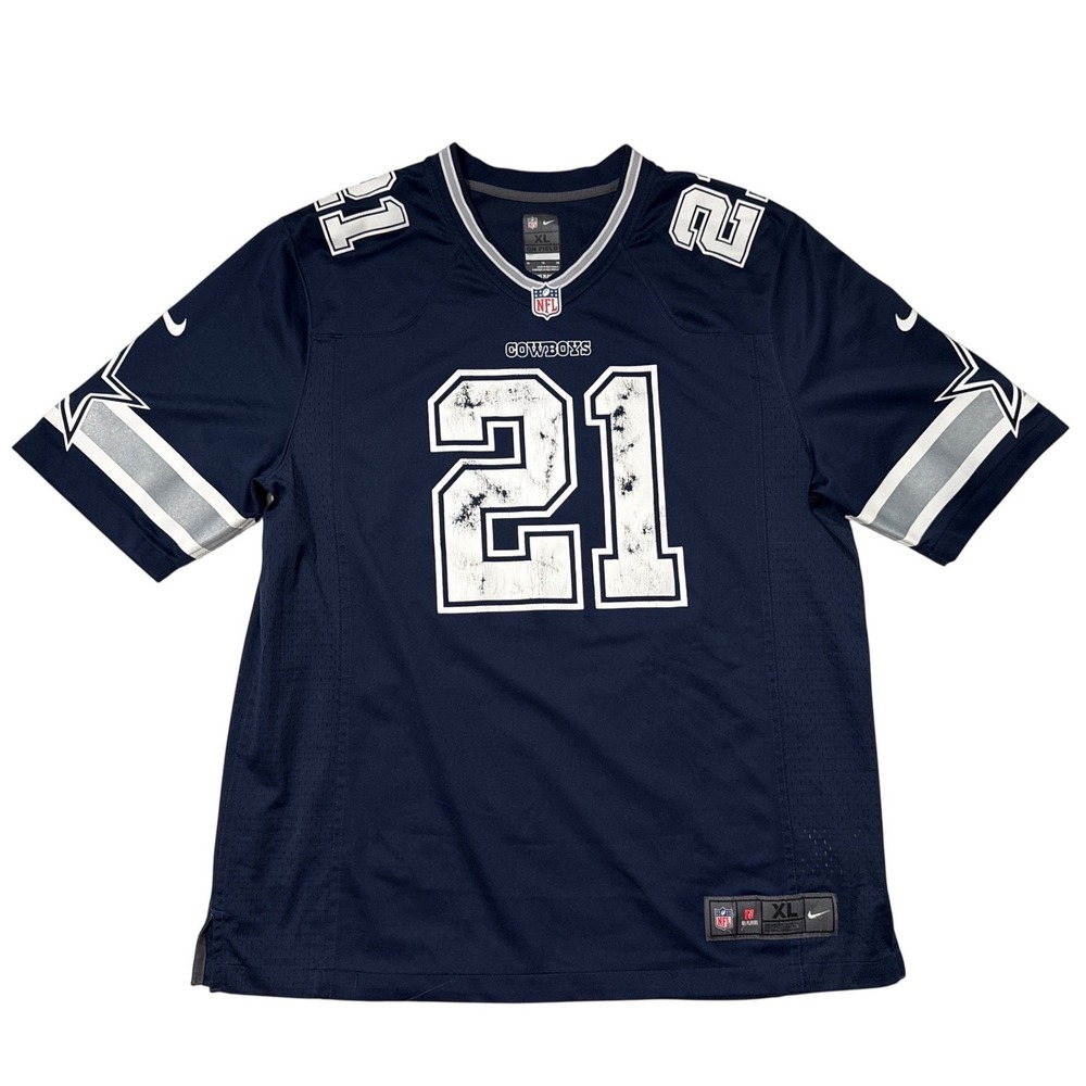 Nike‎ Dallas Cowboys Ezekiel Elliott Game Jersey - XL